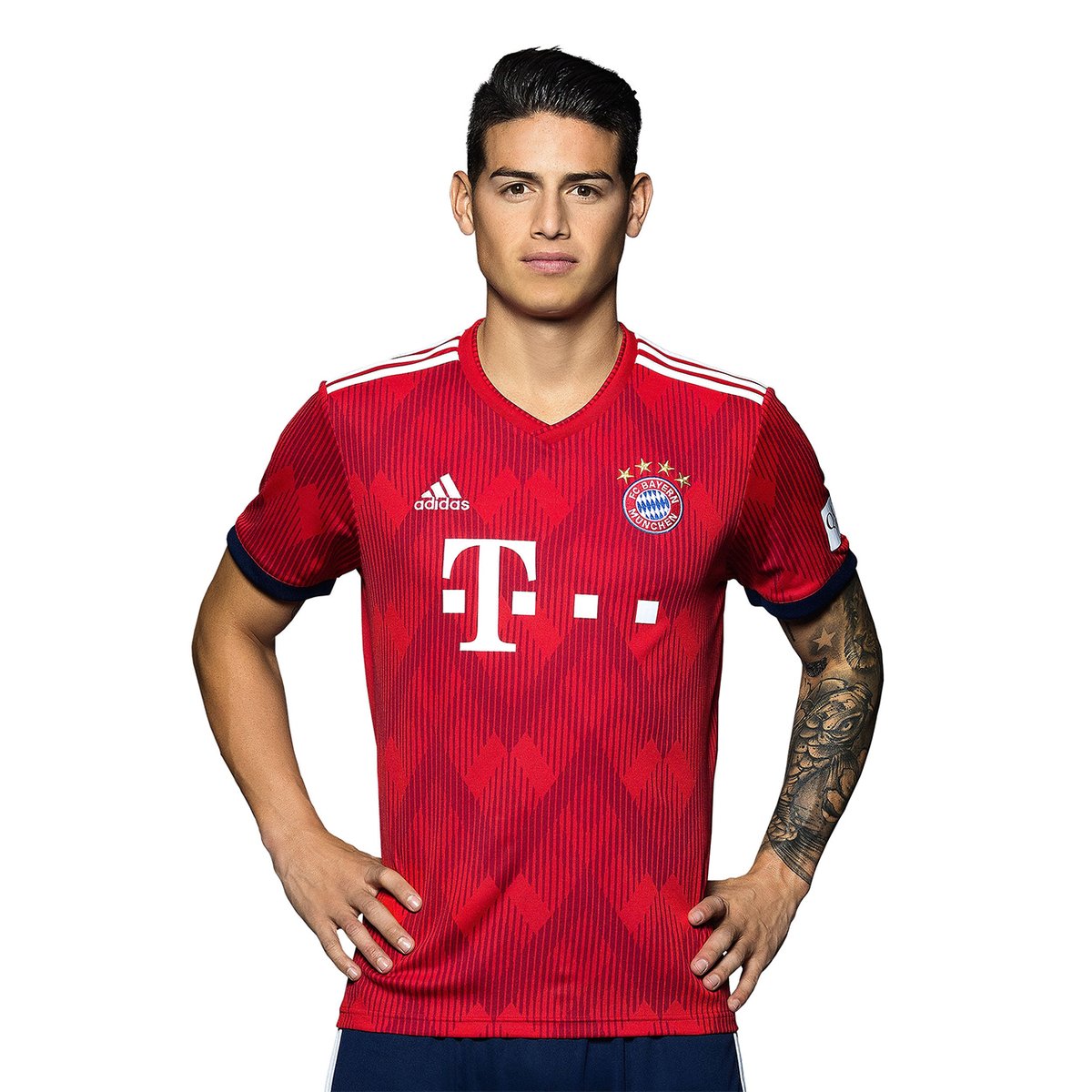 Camiseta FC Bayern München James Rodríguez Camiseta FC Bayern München James Rodríguez